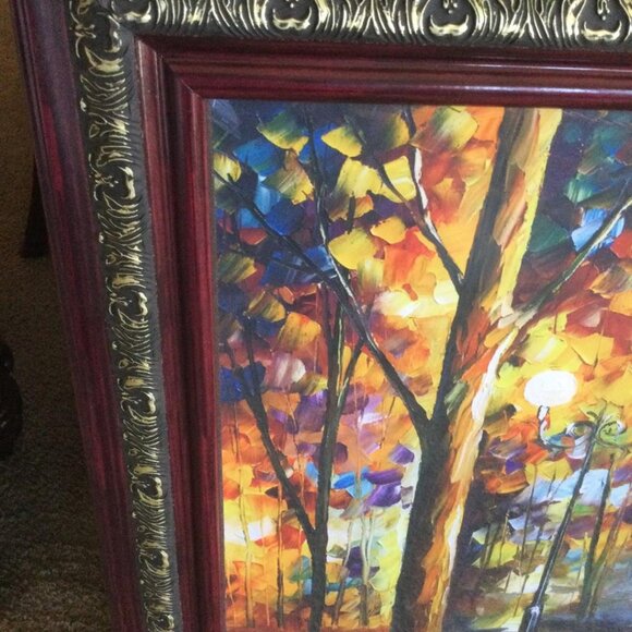 Abstract walking in the rain - Picture 4 of 7